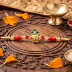 ALVENZA Sacred Kalash Rakhi – Traditional & Stylish for Raksha Bandhan