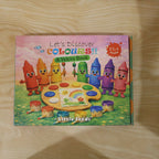 ALVENZA Kids Colour Learning Book – Fun Velcro Matching Activities for Toddlers