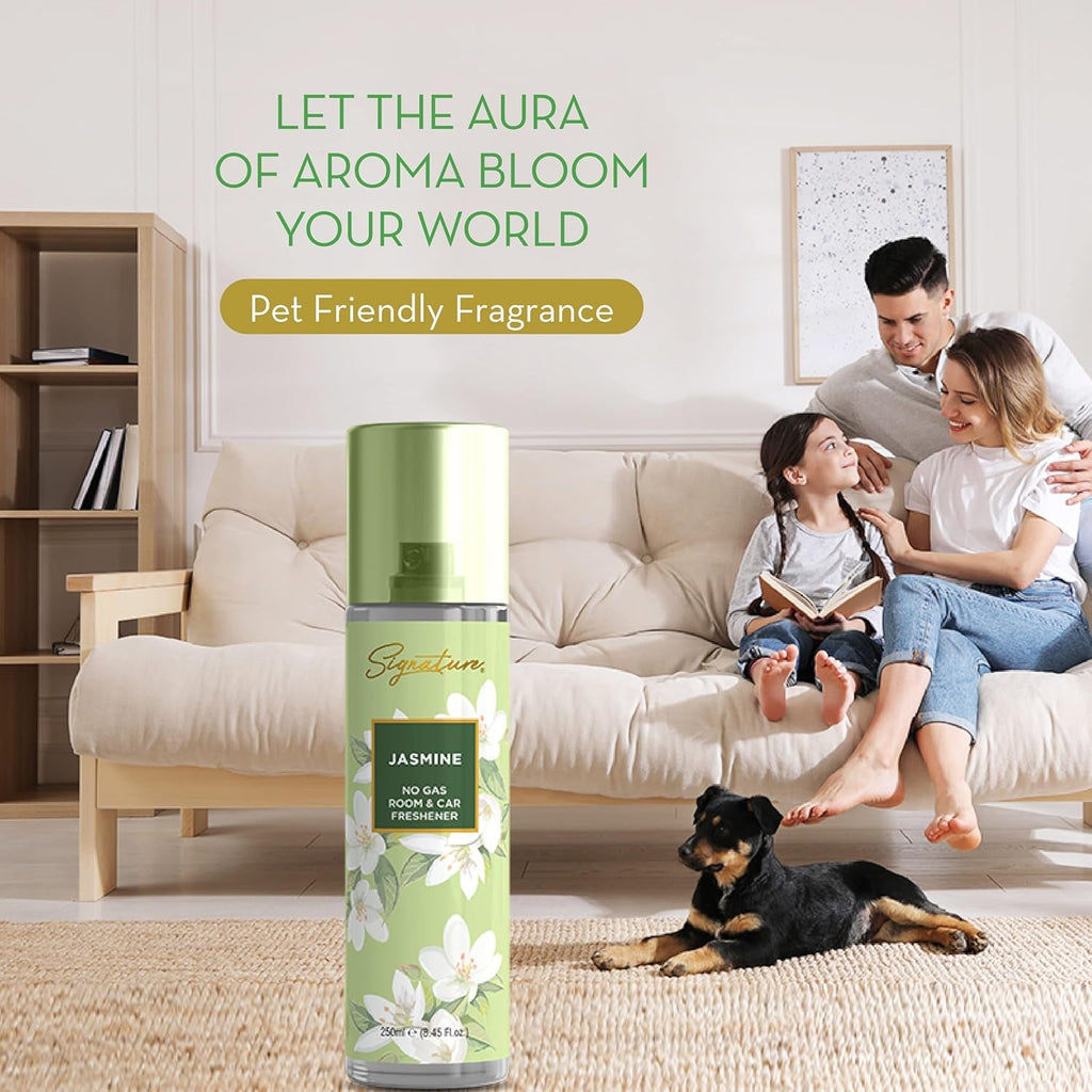 Jasmine Room & Car Freshener Spray Long-Lasting Floral Fragrance - Detail View 8