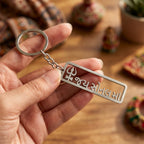 ALVENZA Jay Sonal Ma Keychain – Durable Religious Engraved Accessory