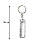ALVENZA Jay Sonal Ma Keychain – Durable Religious Engraved Accessory