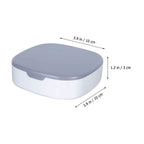 Plastic Jewelry Storage Box Compact & Travel-Friendly Organizer - Detail View 6