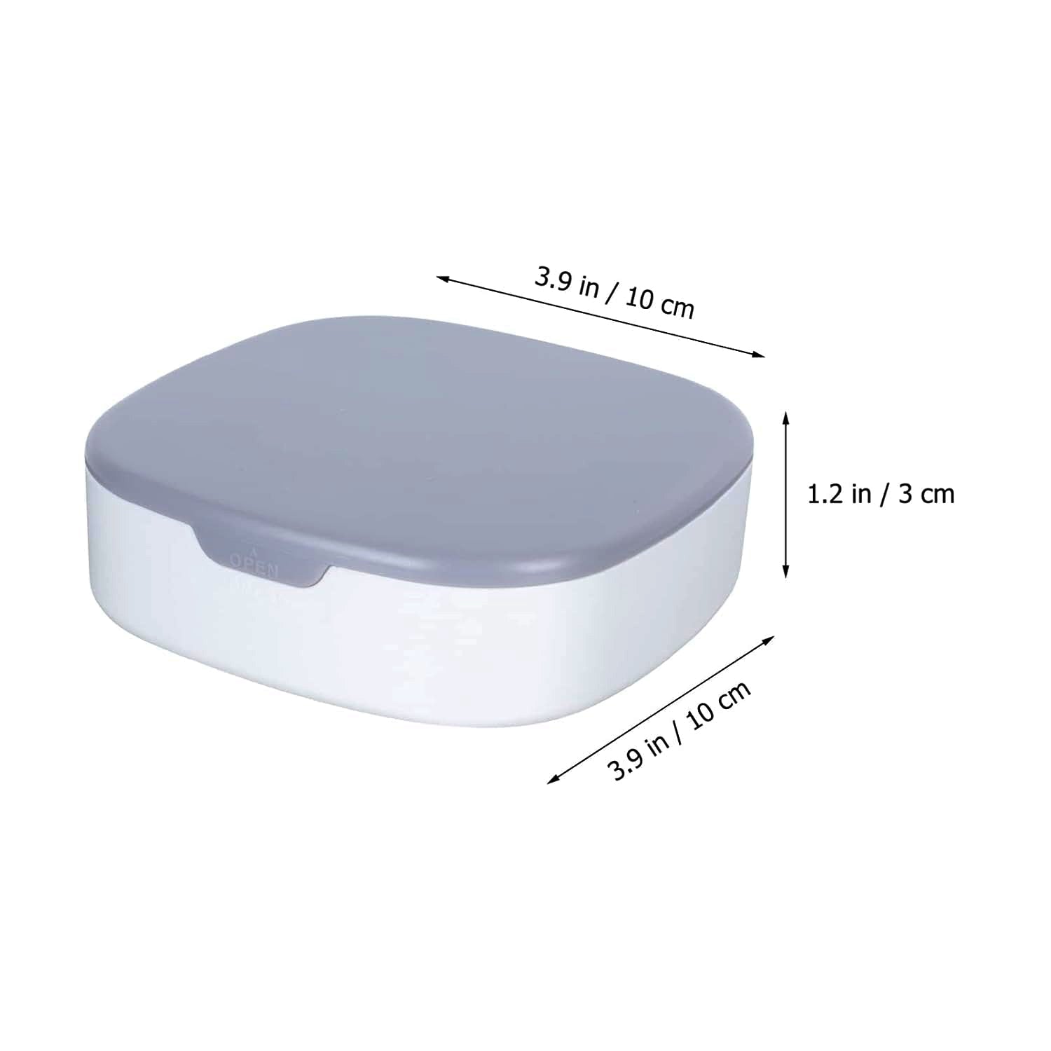 Plastic Jewelry Storage Box Compact & Travel-Friendly Organizer - Detail View 6