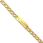 ALVENZA Customized Engraved Bracelet - Personalized Plate | CustomSpot