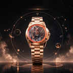 Jai Shri Ram Analog Watch – Devotional Style with Rose Gold Finish