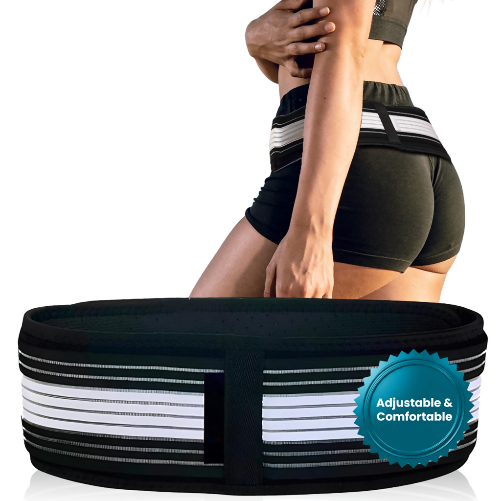 Hip Support Belt – Comfortable, Adjustable, Large Size for Back Relief