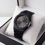 Black Analog Wrist Watch – Stylish and Durable for Everyday Wear