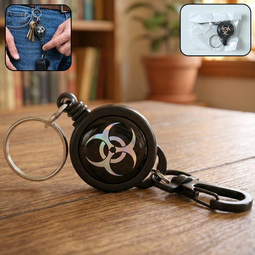 ALVENZA Retractable Keychain – Durable Anti-Lost with Clip | Velvet Wheels
