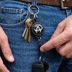 ALVENZA Retractable Keychain – Durable Anti-Lost with Clip | Velvet Wheels