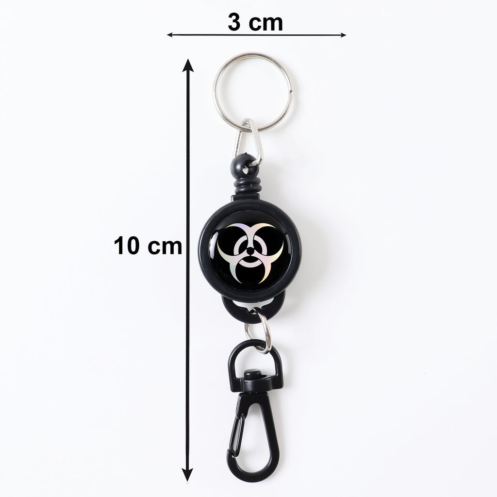 ALVENZA Retractable Keychain – Durable Anti-Lost with Clip | Velvet Wheels