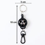 ALVENZA Retractable Keychain – Durable Anti-Lost with Clip | Velvet Wheels