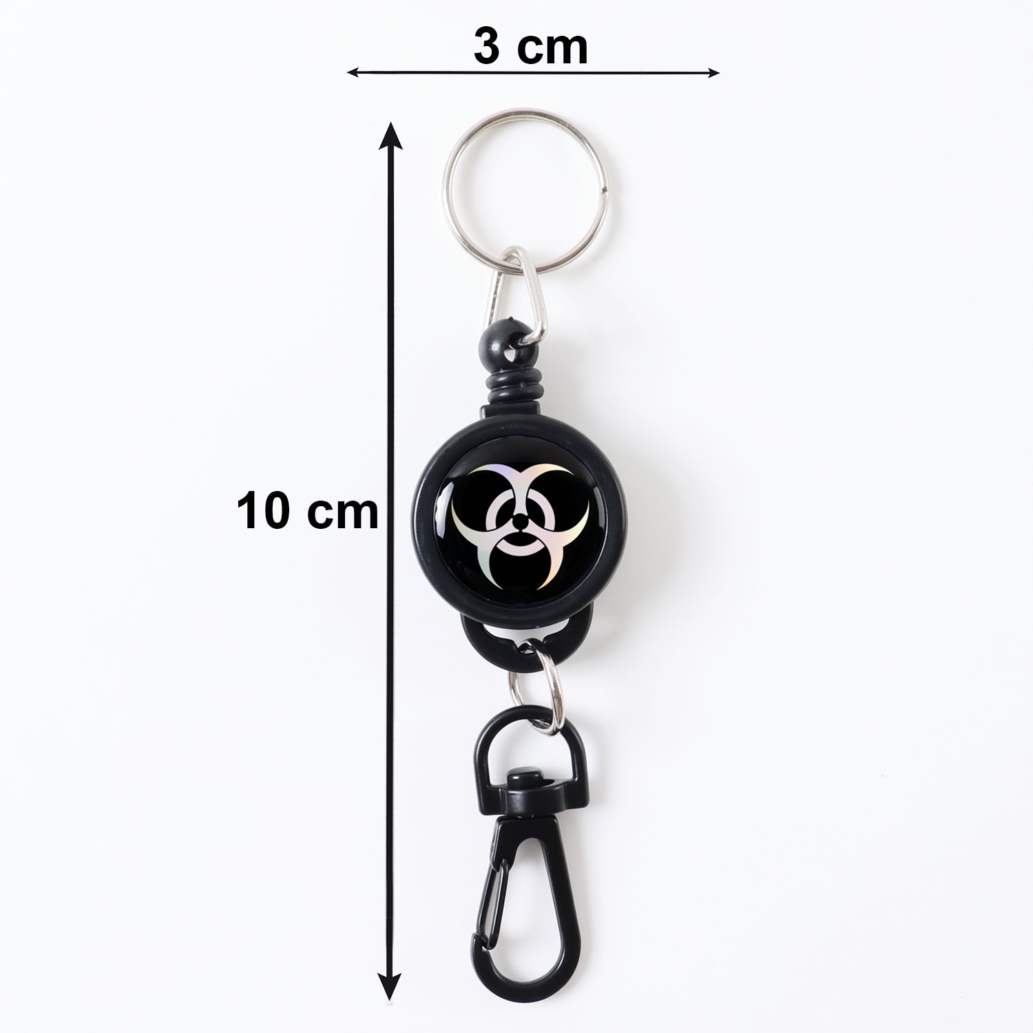 ALVENZA Retractable Keychain – Durable Anti-Lost with Clip | Velvet Wheels