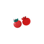 ALVENZA Red Apple Keychain – Cute & Versatile Bag Charm for Gifts