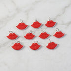 ALVENZA Lips Shape Bag Charm Keychain – Trendy Decoration for Bags & Keys