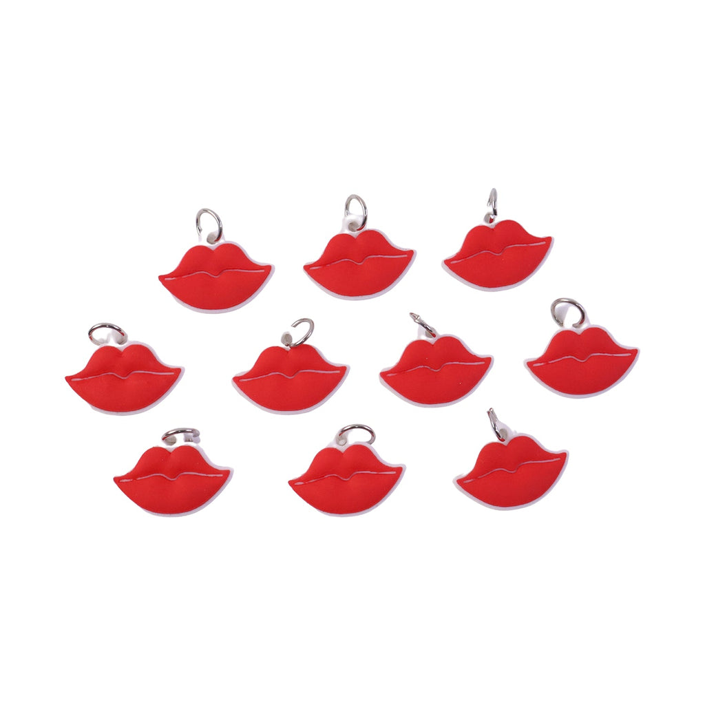 ALVENZA Lips Shape Bag Charm Keychain – Trendy Decoration for Bags & Keys