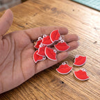 ALVENZA Lips Shape Bag Charm Keychain – Trendy Decoration for Bags & Keys