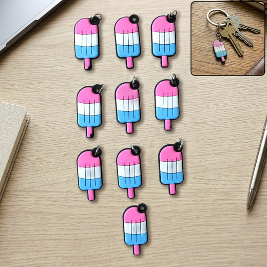 ALVENZA Ice Cream Bag Charm Set – Vibrant & Versatile Accessories