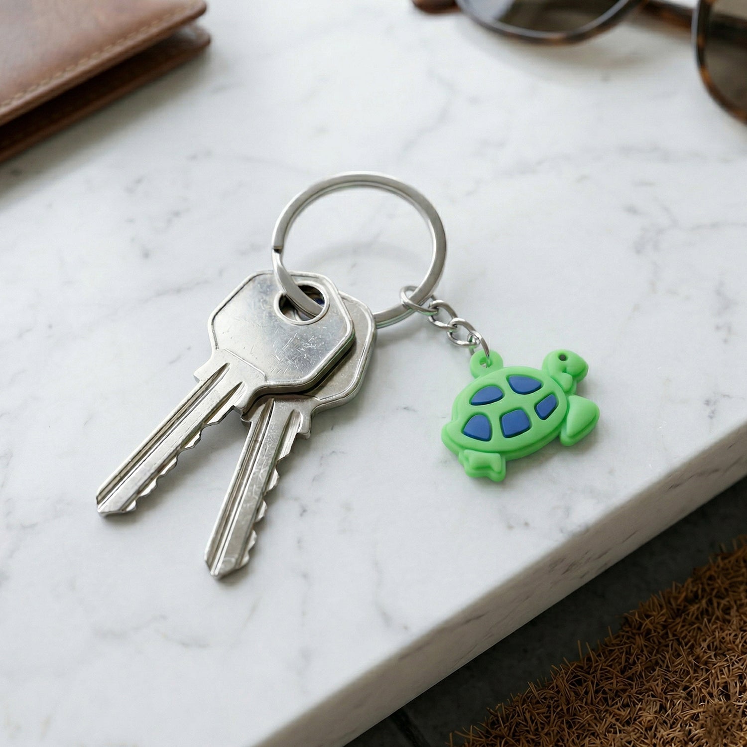 ALVENZA Turtle Keychain Set – Fun & Vibrant Animal Accessories