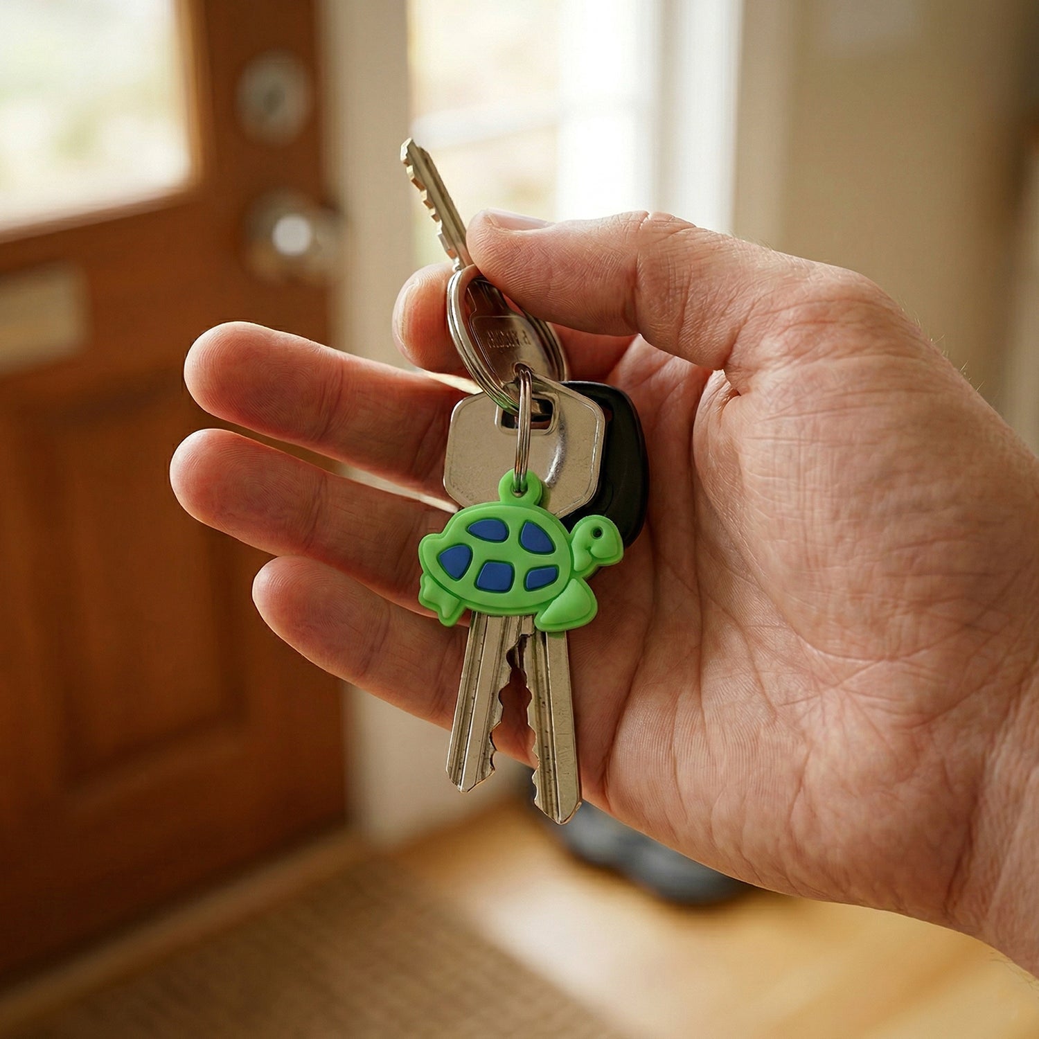 ALVENZA Turtle Keychain Set – Fun & Vibrant Animal Accessories
