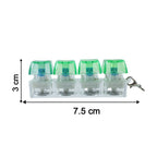 Mechanical Keyboard Switch Keychain Satisfying Click & LED Light - Detail View 6
