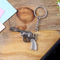 ALVENZA Gun Shape Keychain – Durable Metal Accessory for Stylish Key Organisation