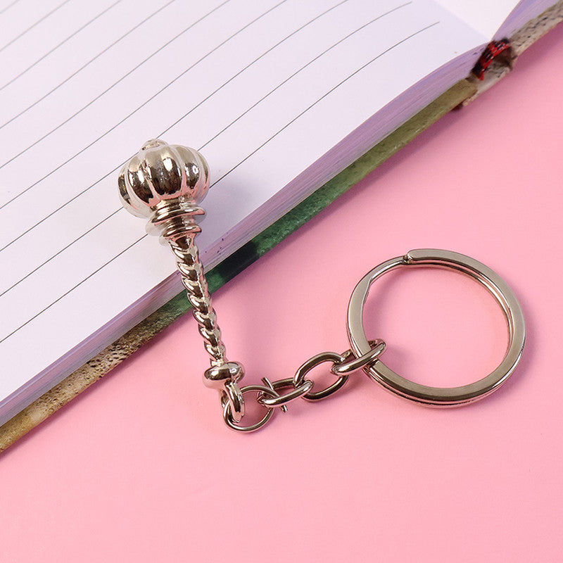 ALVENZA Gada Keychain – Stylish Metallic Symbolic Accessory