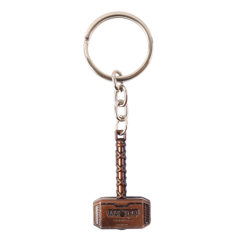 ALVENZA Hammer Shape Keychain – Stylish Mini Metal Design