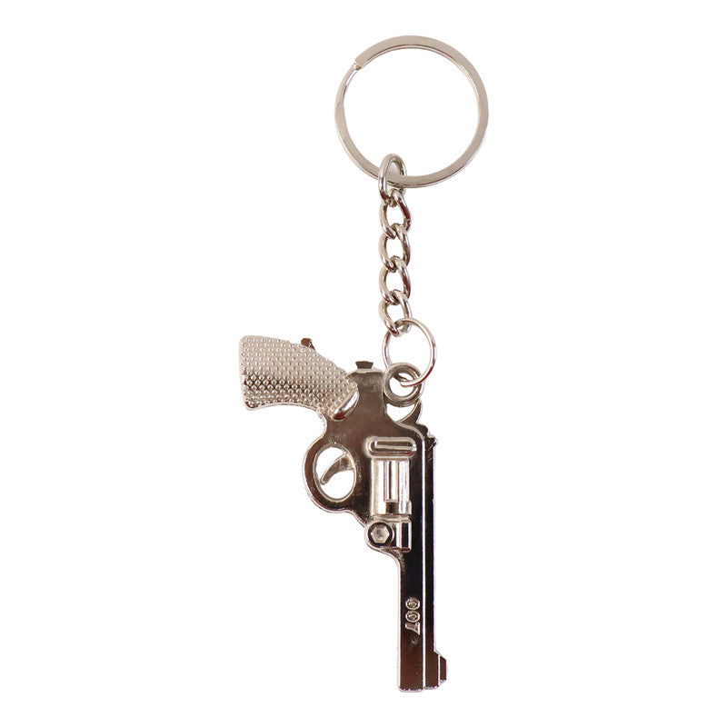 ALVENZA Gun Shape Keychain – Durable Metal Accessory for Stylish Key Organisation