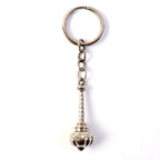 ALVENZA Gada Keychain – Stylish Metallic Symbolic Accessory