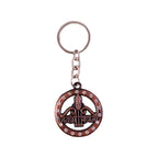 ALVENZA Jai Shree Shyam Keychain – Durable Metal with Crystal Accent