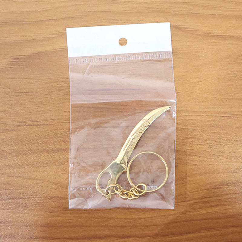 ALVENZA Golden Mataji Sword Keychain – Durable & Stylish Devotional Accessory