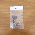 ALVENZA Hammer Shape Keychain – Stylish Mini Metal Design
