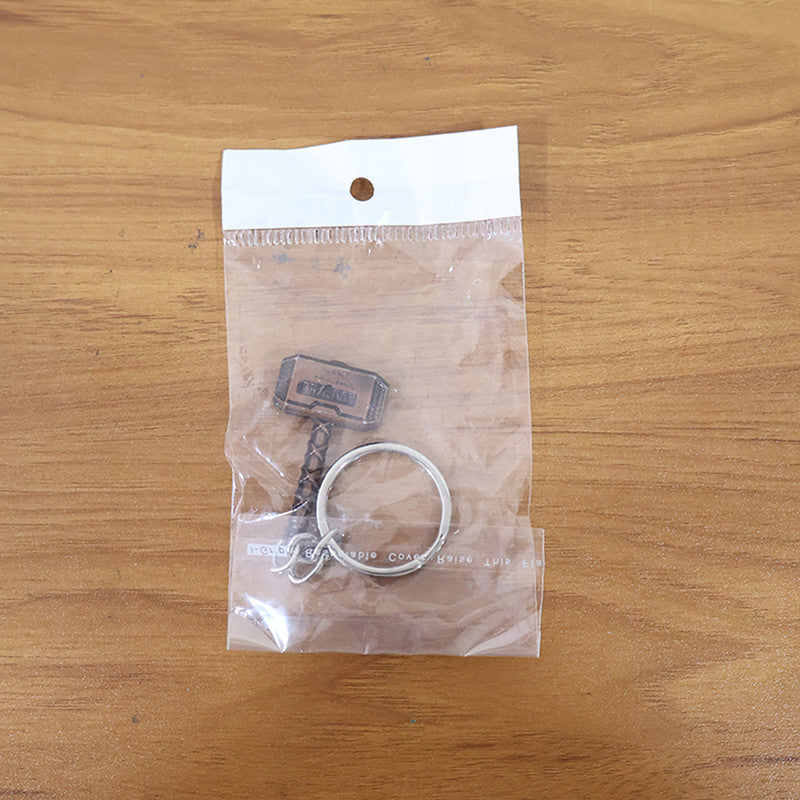 ALVENZA Hammer Shape Keychain – Stylish Mini Metal Design