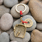 ALVENZA Feng Shui Lucky Coin Keychain – Prosperity and Good Fortune