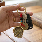 ALVENZA Feng Shui Lucky Coin Keychain – Prosperity and Good Fortune