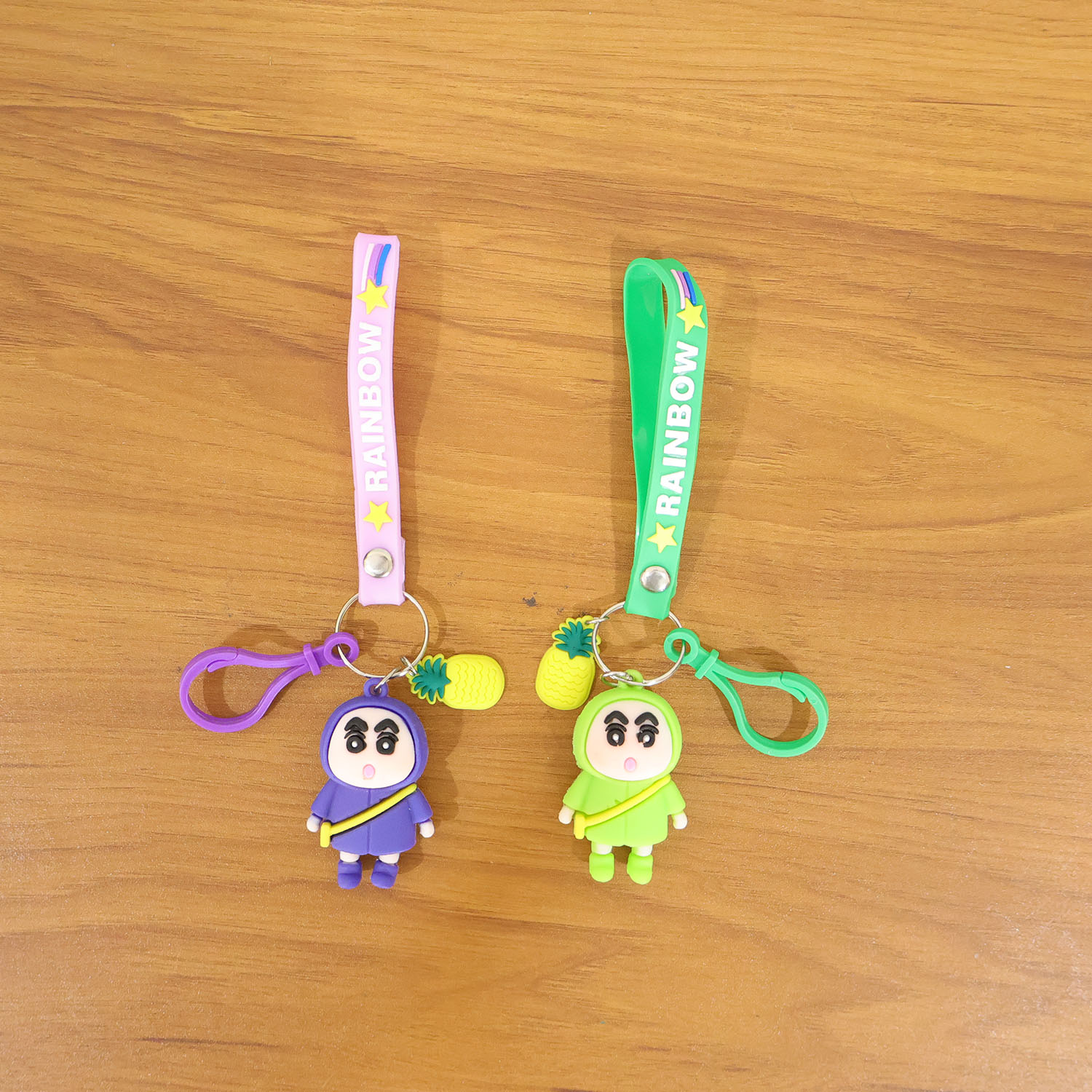 ALVENZA Cute Cartoon Doll Keychain – Vibrant & Lightweight Accessory