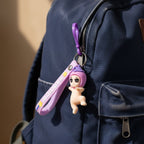 ALVENZA Baby Doll Silicone Keychain – Soft Cute Cartoon Charm