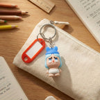 ALVENZA Cartoon Baby Character Keychain – Label Tag Holder for Easy ID
