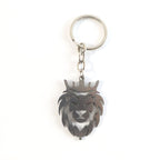 ALVENZA Lion Head Keychain – Stainless Steel Durable Crown Design