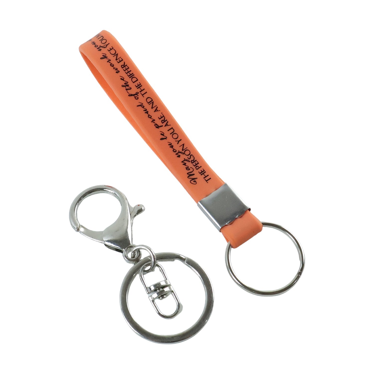 ALVENZA Silicone Wrist Strap Keychain – Durable & Lightweight for Daily Use