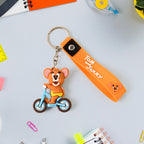 ALVENZA Cartoon Silicone Keychain – Cute 3D Character Bag Charm for Kids | Styleva
