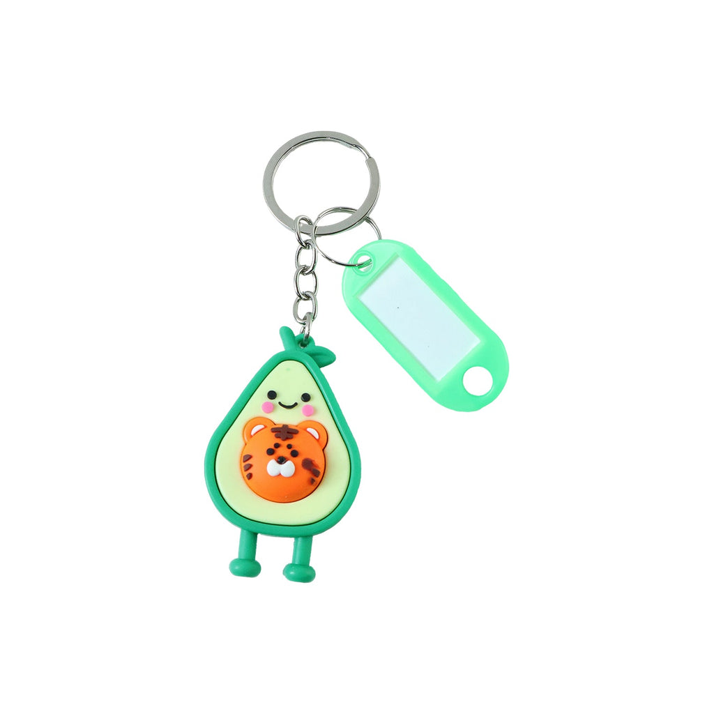 ALVENZA Cartoon Character Keychain – Decorative ID Tag Accessory