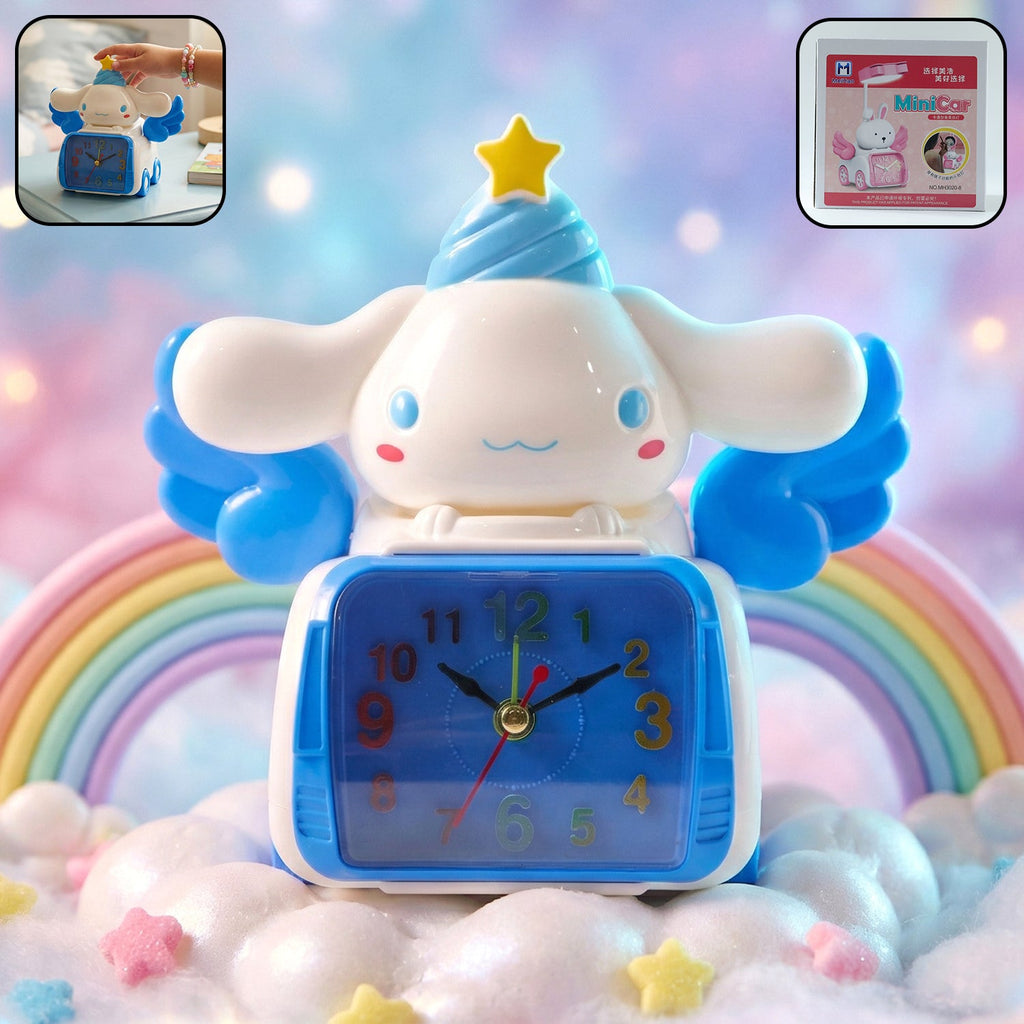 ALVENZA Kids Cartoon Bunny Alarm Clock – Cute, Vibrant & Fun Design