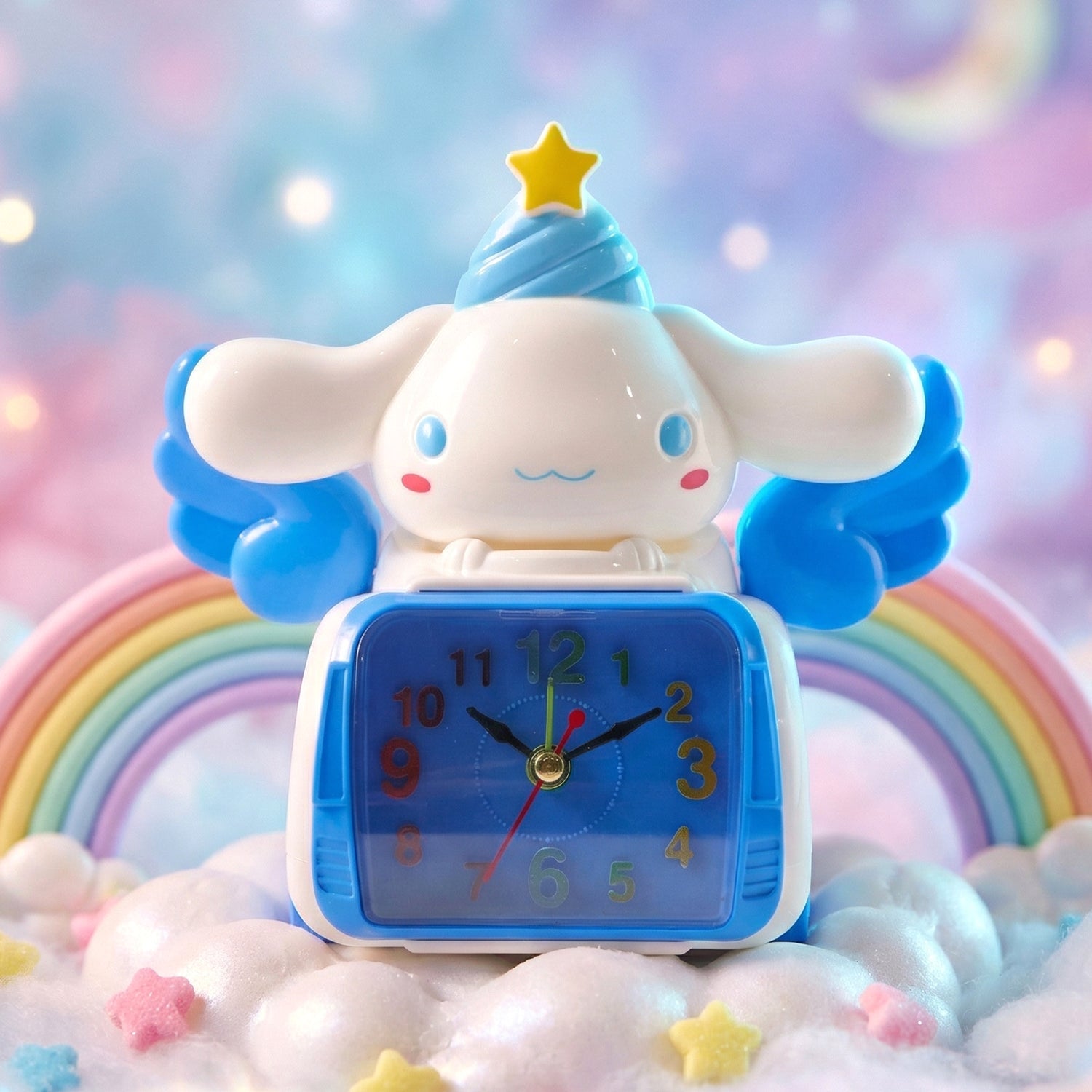 ALVENZA Kids Cartoon Bunny Alarm Clock – Cute, Vibrant & Fun Design