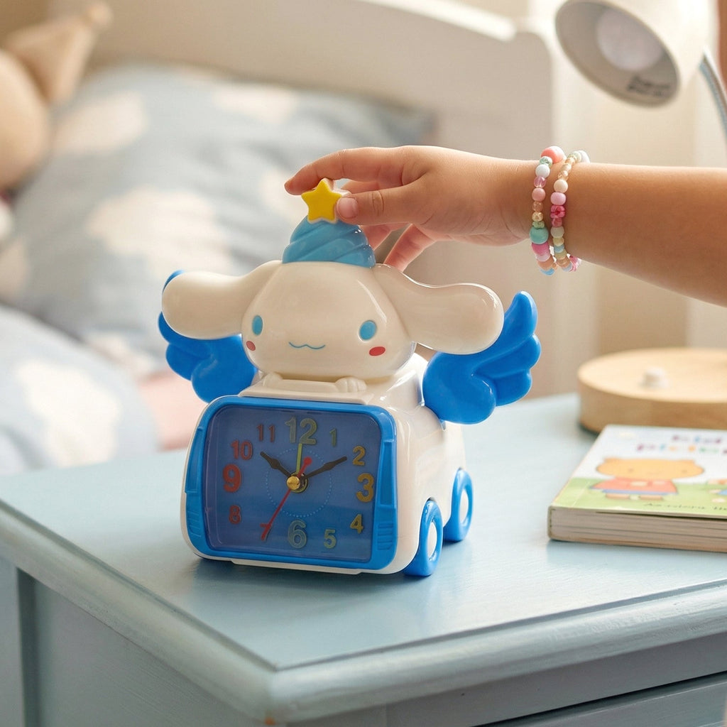 ALVENZA Kids Cartoon Bunny Alarm Clock – Cute, Vibrant & Fun Design