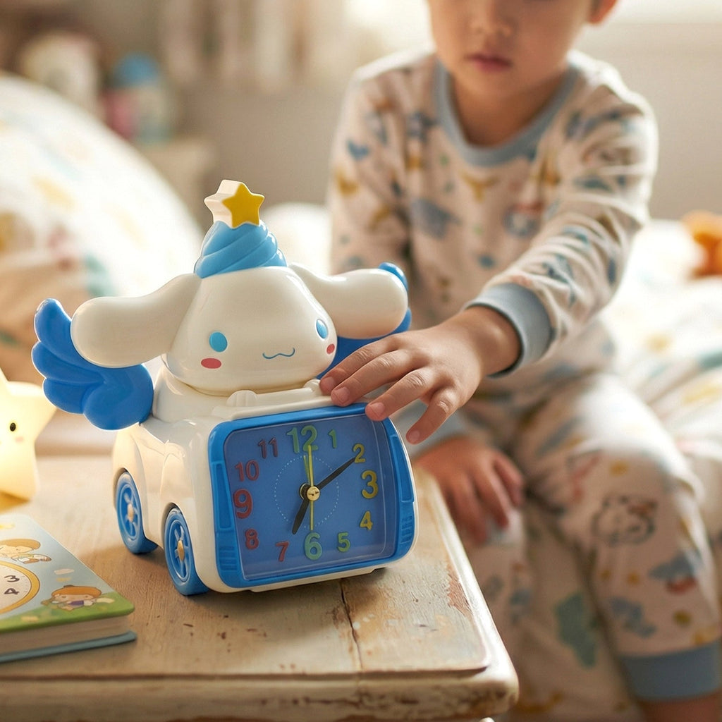 ALVENZA Kids Cartoon Bunny Alarm Clock – Cute, Vibrant & Fun Design