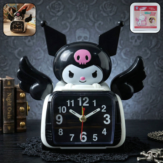 ALVENZA Kids Cartoon Alarm Clock – Fun & Bright Bedside Accessory
