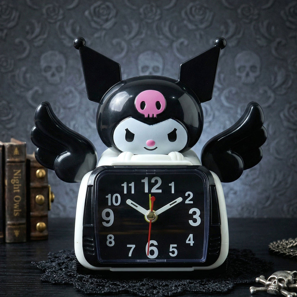 ALVENZA Kids Cartoon Alarm Clock – Fun & Bright Bedside Accessory