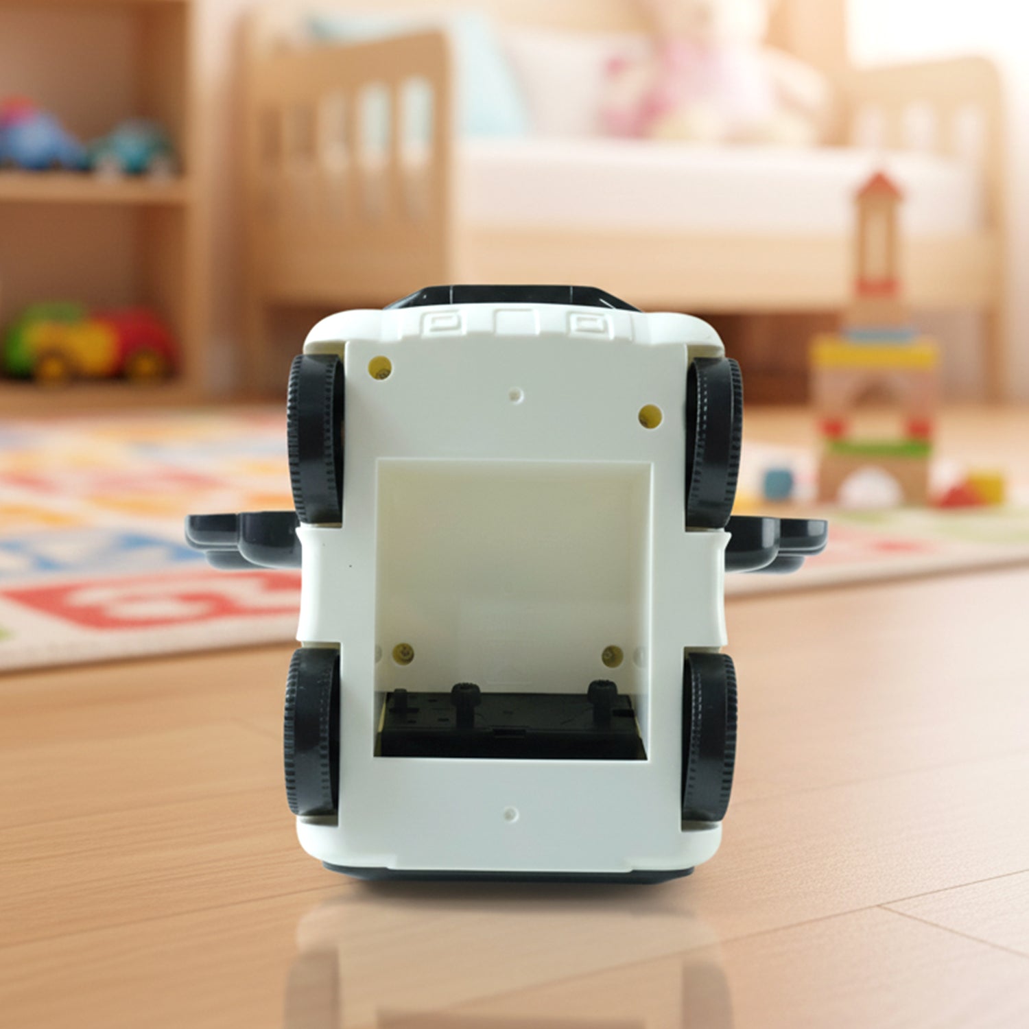 ALVENZA Kids Cartoon Alarm Clock – Fun & Bright Bedside Accessory