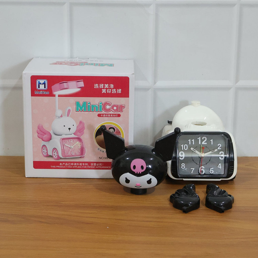 ALVENZA Kids Cartoon Alarm Clock – Fun & Bright Bedside Accessory
